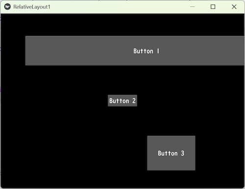 Example of Kivy's RelativeLayout application.